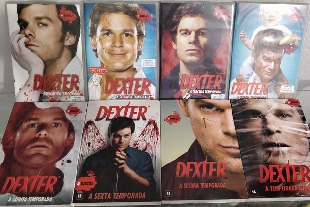 Box Dvds Dexter - A Coleção Completa - 8 temporadas