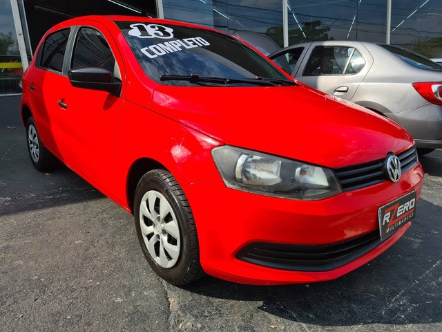 VOLKSWAGEN GOL 2013 COMPLETO 1.0 8V FLEX 4 PORTAS G6