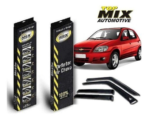 Promoção Calha Defletora de chuva Chevrolet Celta 4 Portas Topmix