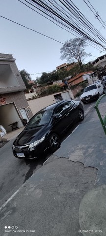 HONDA CIVIC EXS 2007 GASOLINA/GNV