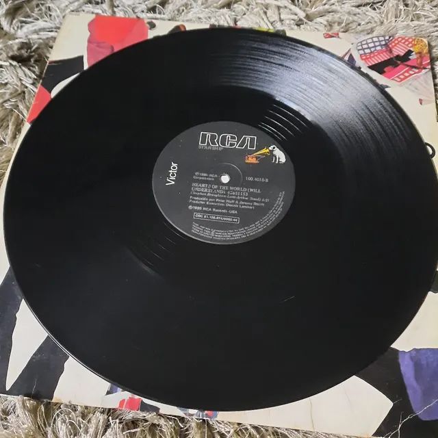 LP/Disco de vinil Starship - Mix Sara/Hearts Of The World (1986, Maxi-Single) - Foto 4