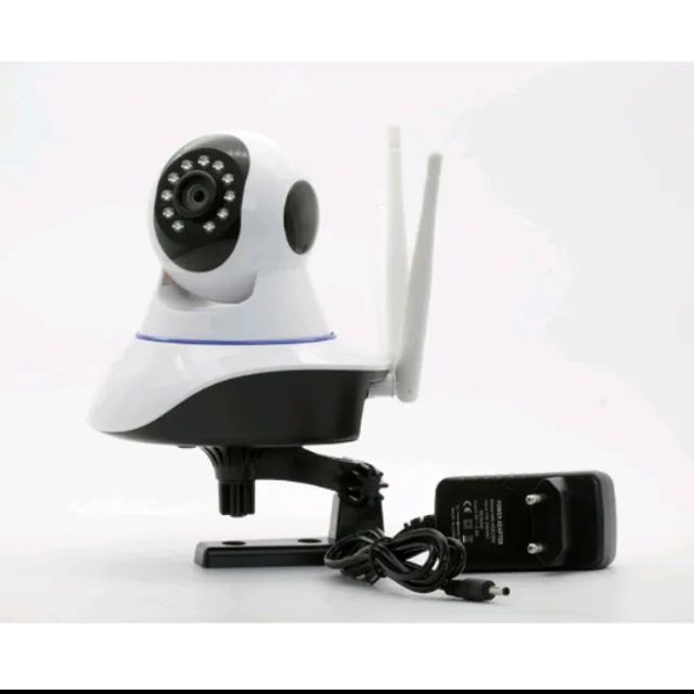 Câmera Robô 3 Antenas Ip Wifi com rotação 360º