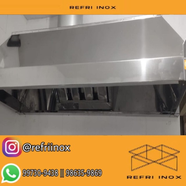 Coifa inox industrial  - Foto 4