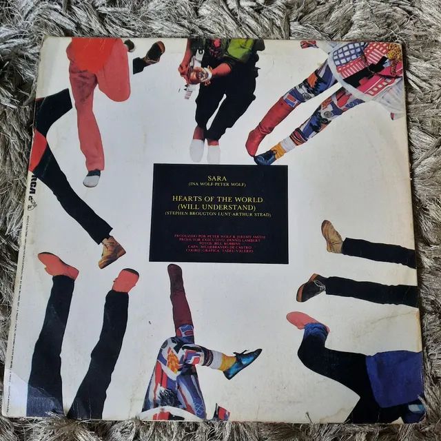 LP/Disco de vinil Starship - Mix Sara/Hearts Of The World (1986, Maxi-Single) - Foto 5