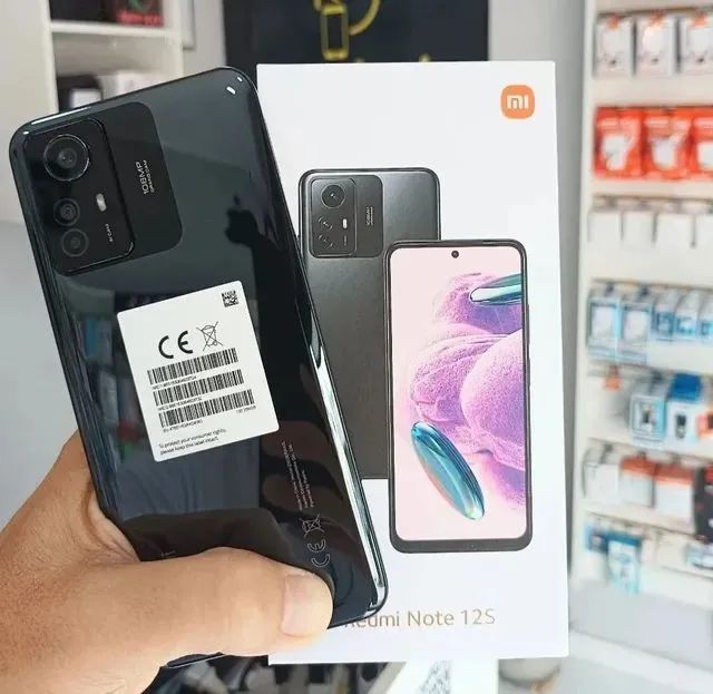 Lançamento Celular Xiaomi Redmi Note 12s 256gb 8gb Ram Versão Global Ac Cartão Celulares E 5700