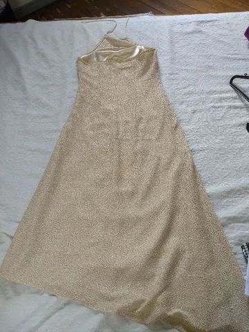 Vestido dourado festa  - Foto 2