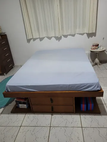 Cabeceira de Cama Extensível Casal/Queen/King Bali - Caramelo – MMM