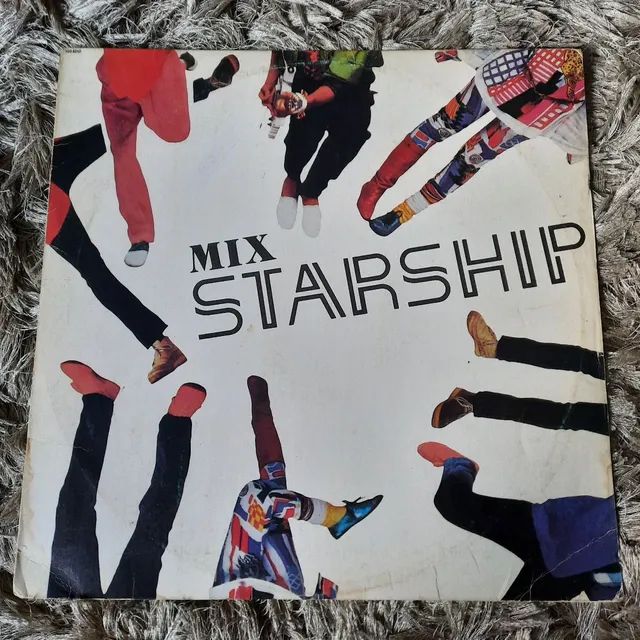 LP/Disco de vinil Starship - Mix Sara/Hearts Of The World (1986, Maxi-Single)