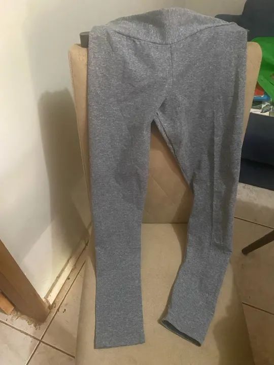Calça Legging cinza - Tamanho M