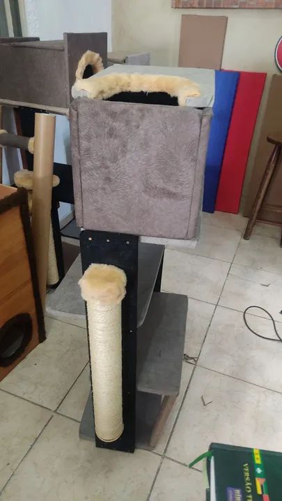 Casinha e Arranhador de Gato - Black Friday - Foto 2