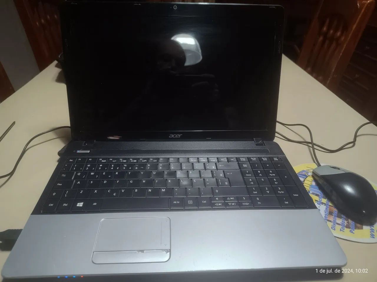 Notebook Acer E1-571-2348M 15 6 HD Core i3 4GB 500GB Windows 10 Home office!!! - Foto 2