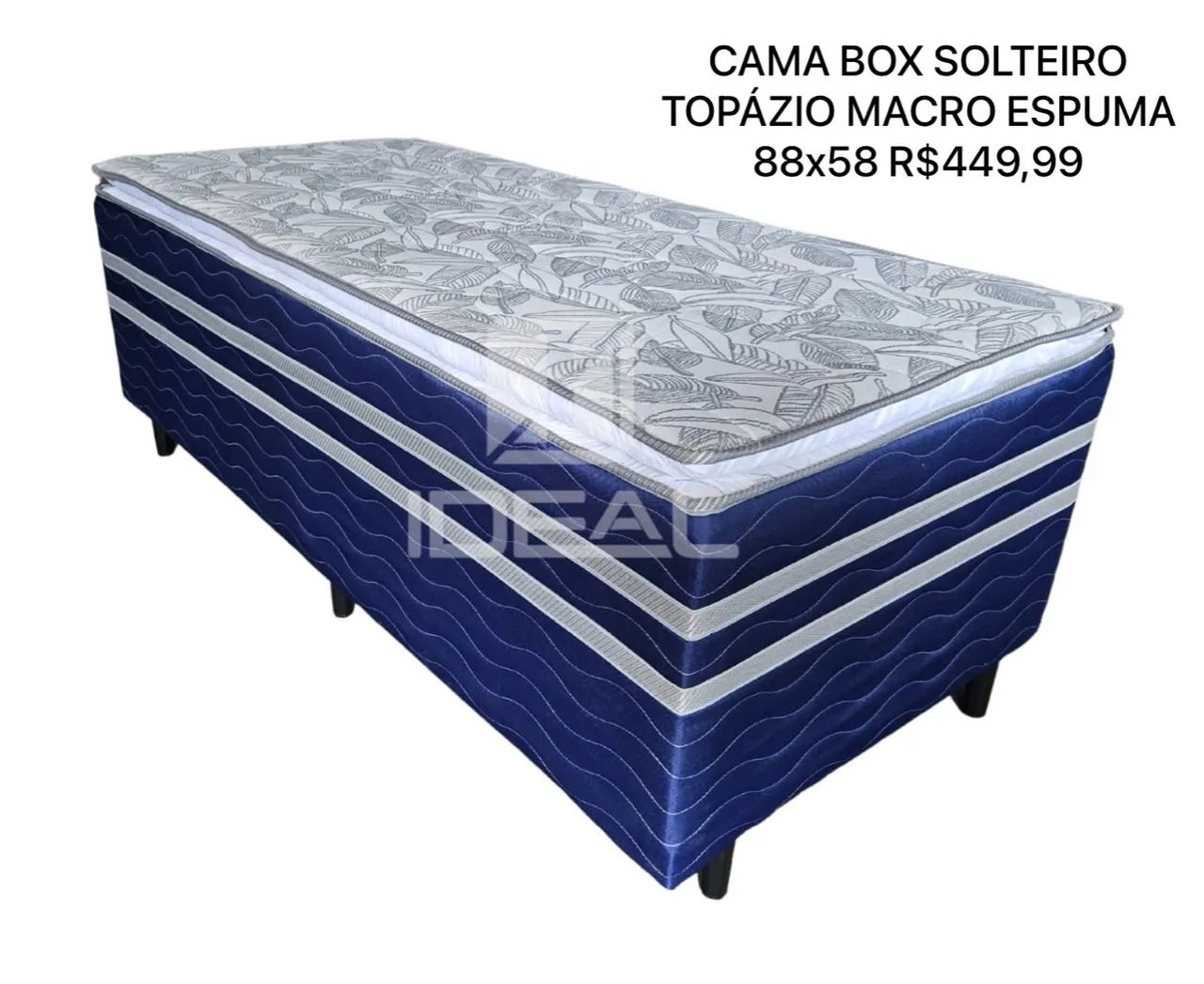 Cama de solteiro na promoção 