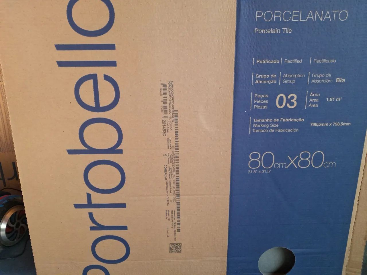 Porcelanato Portobello "C" Soma Concreto 80x80 - Foto 5