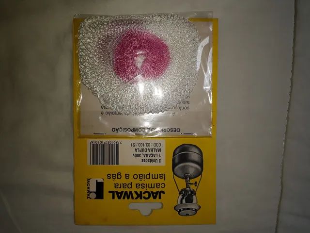 Camisas para lampião a gás JACKWAL embalagem original  - Foto 2