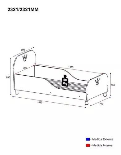 Promoção Mini Cama Rei / Rainha - 25/09/24   - Foto 2
