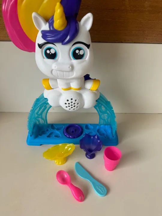 Sorveteria Play Doh Unicornio Massinha - Foto 5