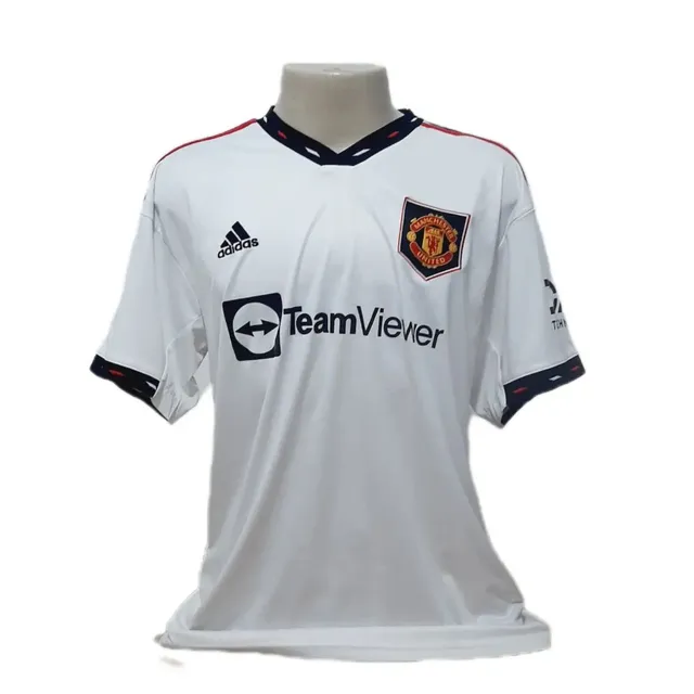 Camisa Manchester Unimed Adidas 2022/2023 Branca Team Viwer Futebol Inglaterra