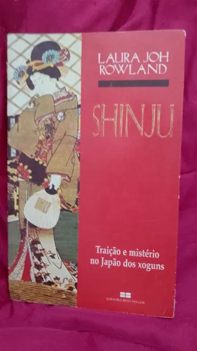 Livro Shinju romance japonês antigo