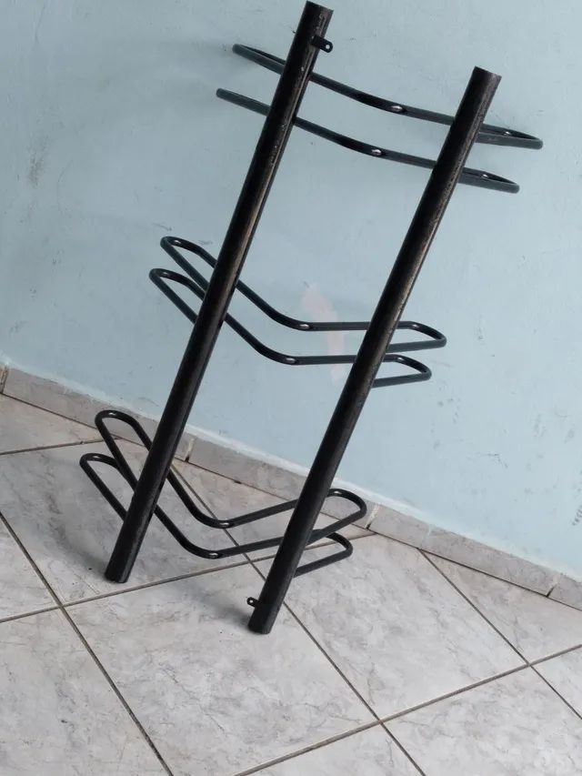 Suporte pra bicicletas 3 vagas - Foto 2