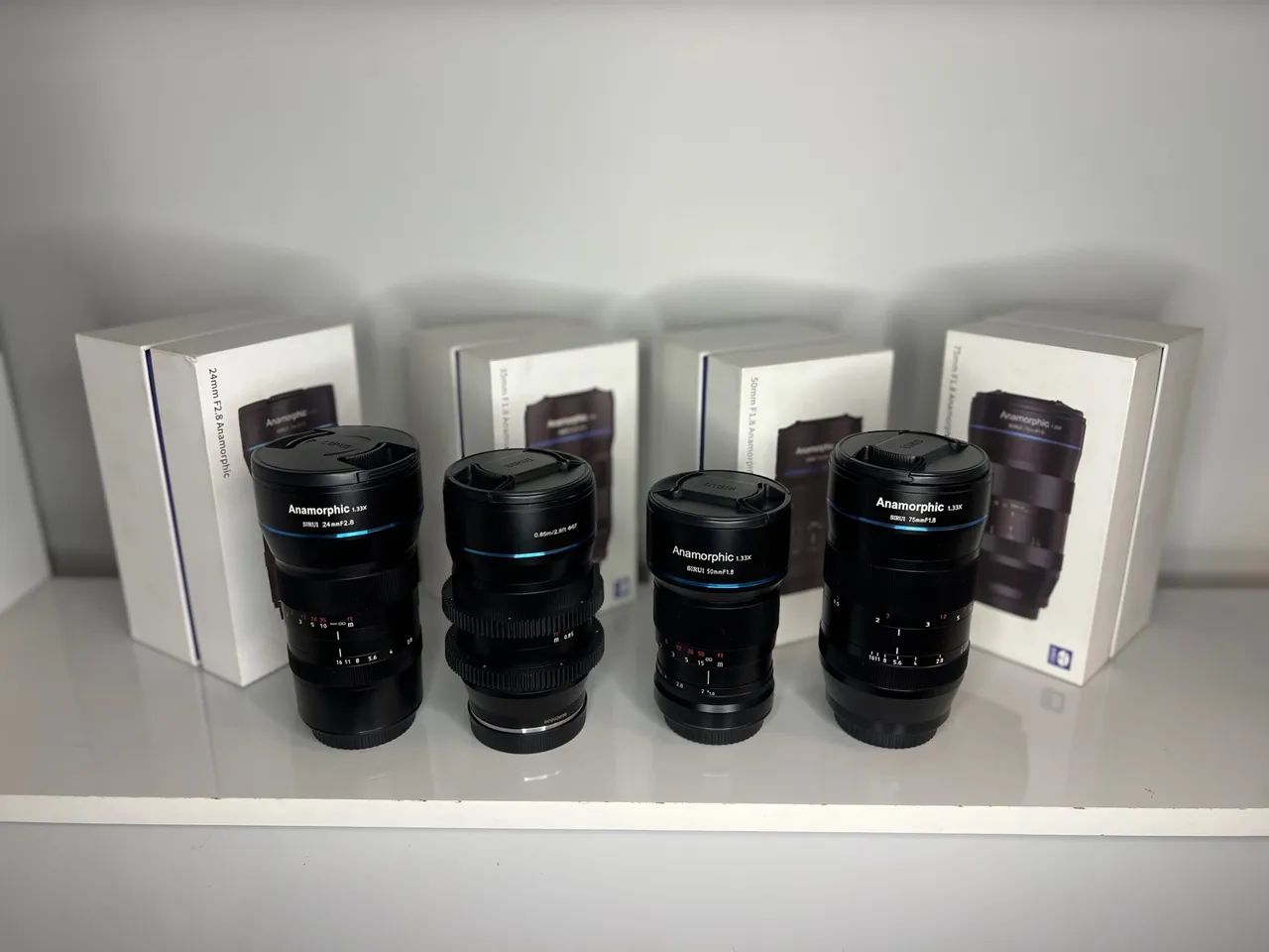 Kit de Lentes Sirui Anamórfica 1.33x Sony E-mount Cinema  - Foto 3