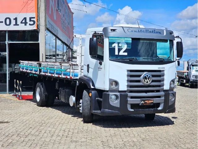 VW 15190 4x2 com Carroceria grade baixa. Muito Conservado. - Foto 5