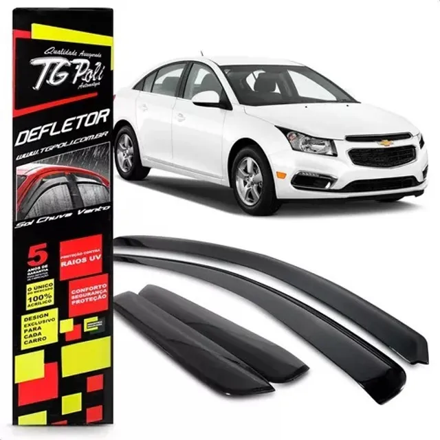 Calha De Chuva Gm Cruze Sedan 2011 2012 2013 2014 Tg Poli
