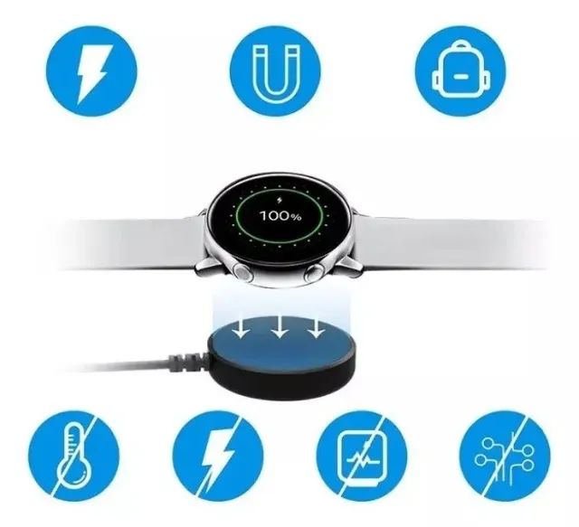 Cabo Carregador Relógio Galaxy Active 1 Active 2 Watch 3 - Foto 4