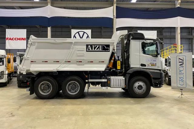 Caminhão Mercedes-Benz Arocs 4151 6x4 Meia Cana AIZI 16m³ - Caminhões ...