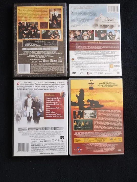 4 DVDs - Coleção de Filmes Clássicos Pacote - Foto 2