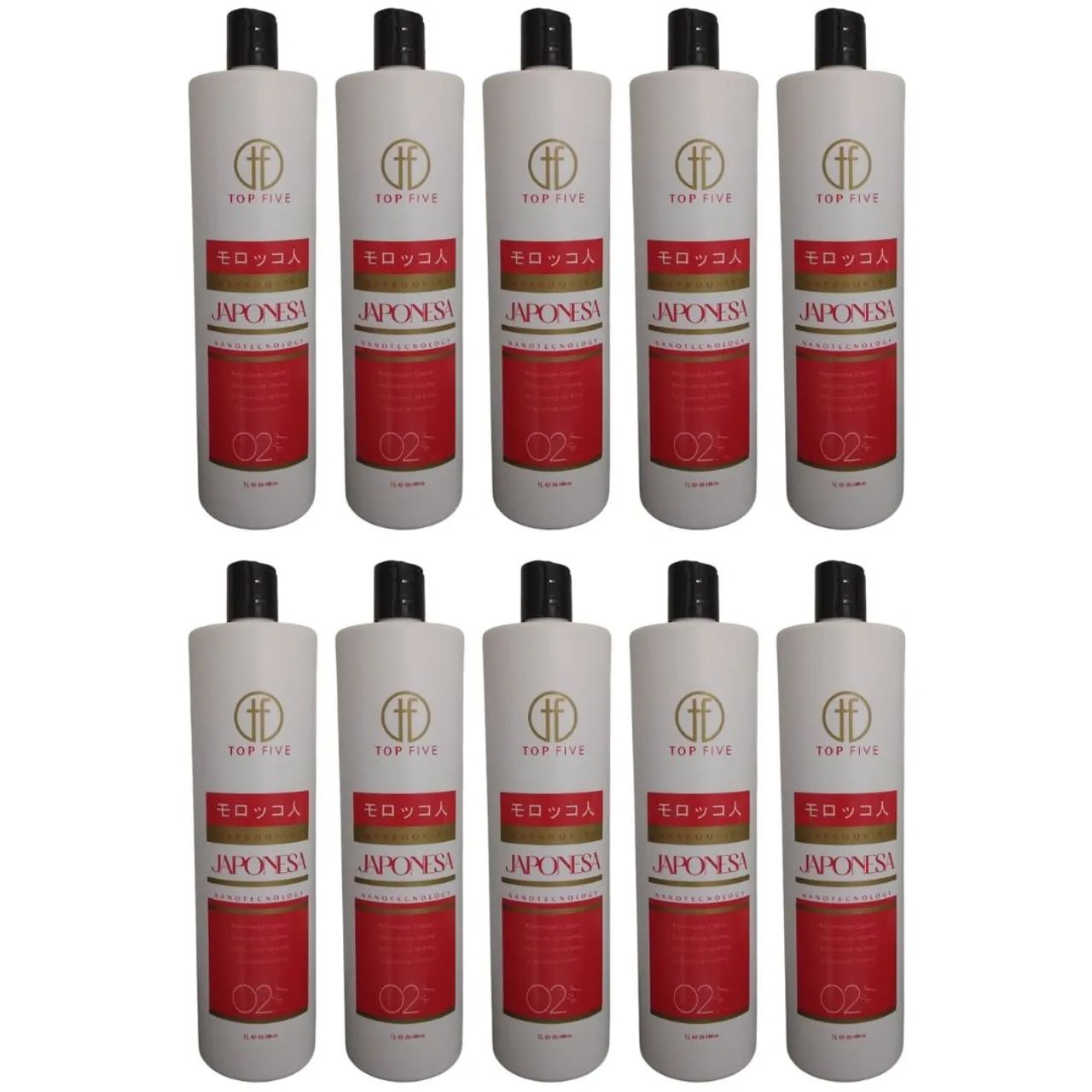 Kit 10x Marroquina Japonês 02+ - TOP FIVE