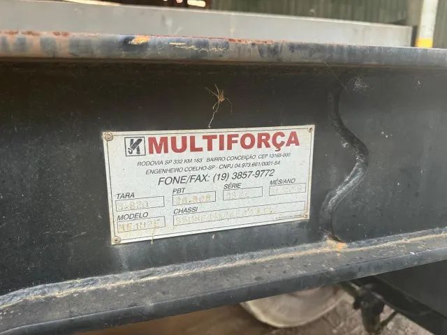 Reboque Julieta Multiforça R/MF JU2E  - Foto 5