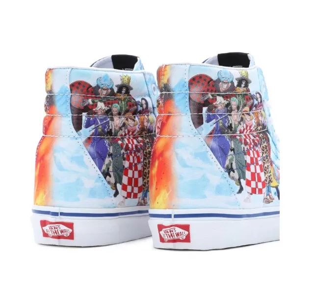 Tênis Vans Sk8 Hi One Piece Punk Hazard Mul Unissex. - Foto 6