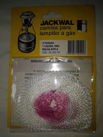 Camisas para lampião a gás JACKWAL embalagem original  - Foto 5