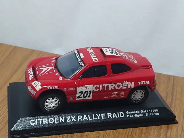 Miniatuara Citroën Zx Rallye Granad-dakar 96 1/43 (restauro