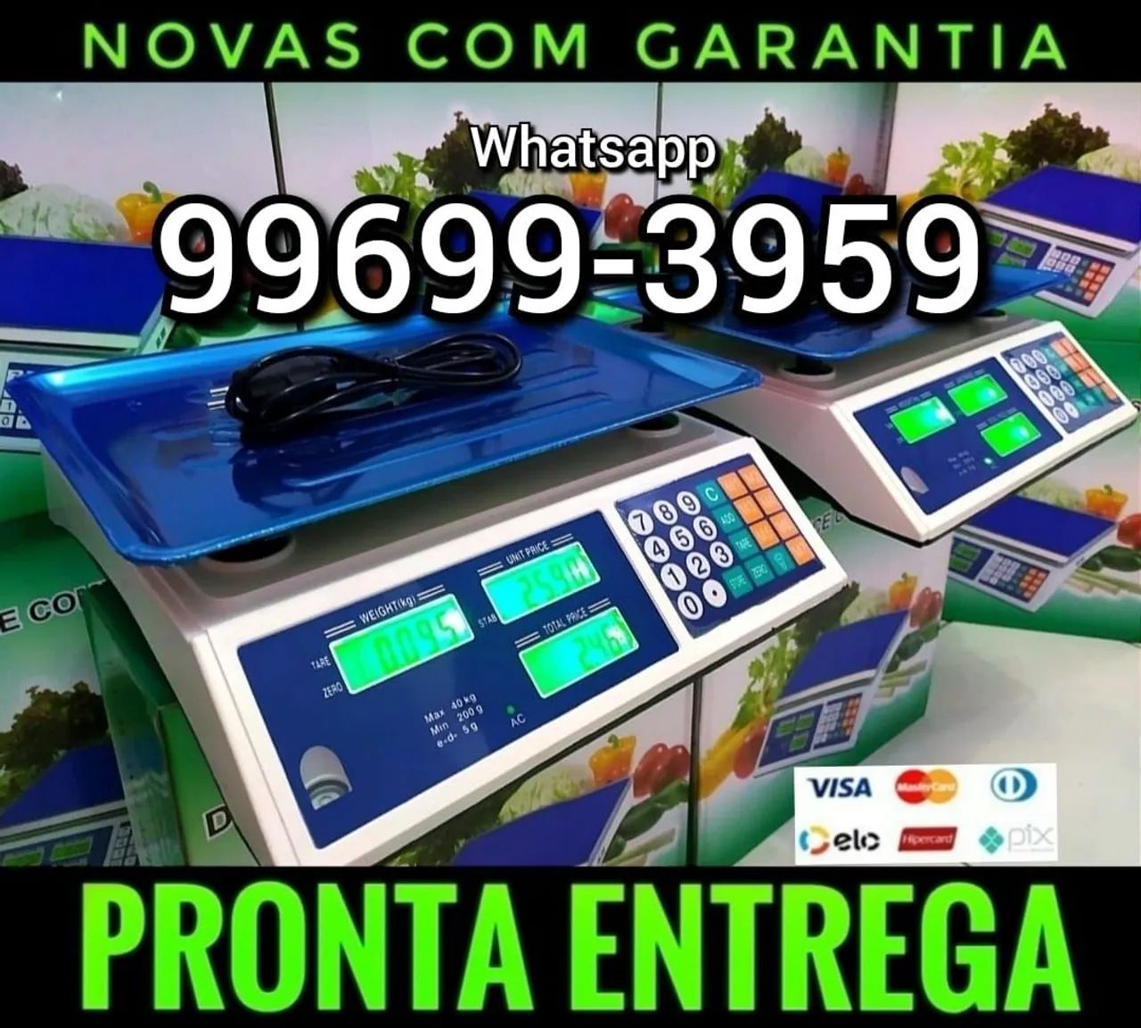 Balança comercial digital 40kg