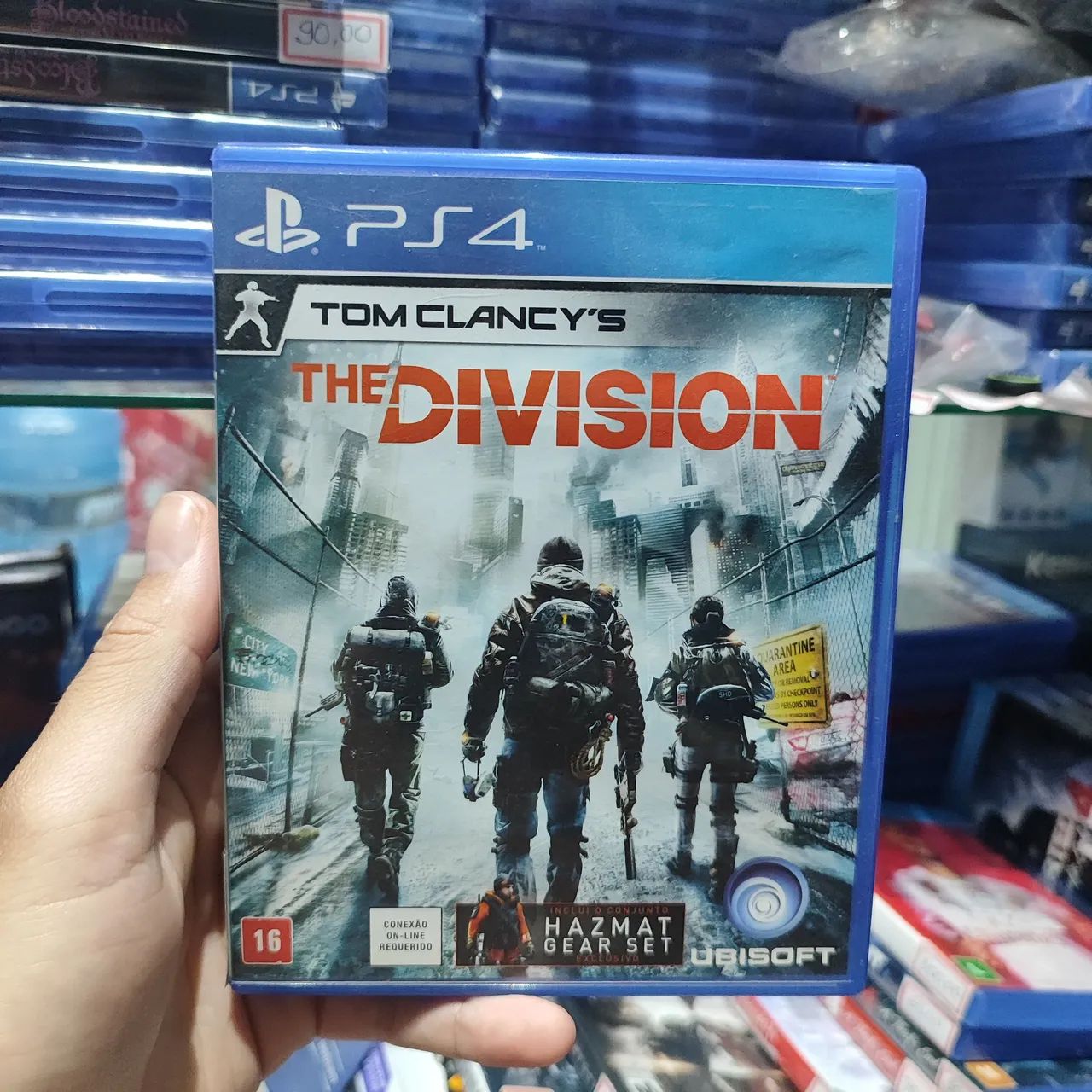 Jogo PS4 The Division em Mídia Física Usado - Aceito OLXPAY e Faço Envio 