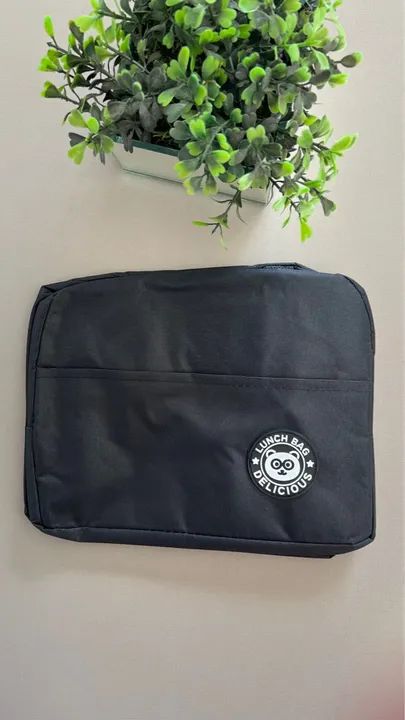 Bolsa térmica para lancheira - Panda - Unissex
