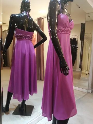 Vestido de festa Midi Pink - P - Foto 5