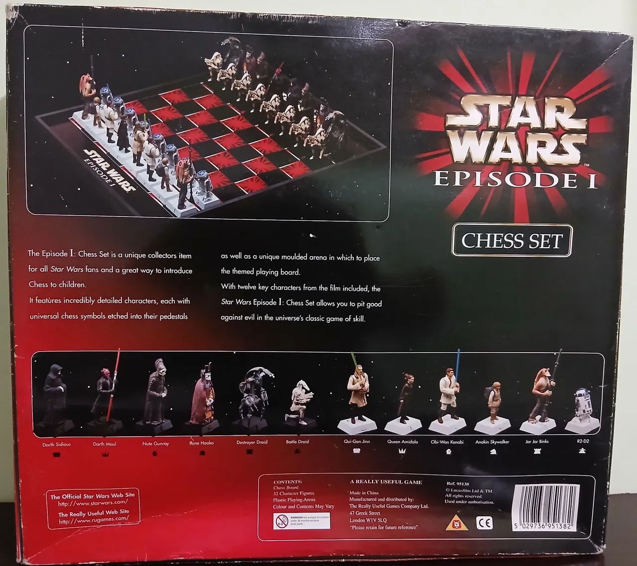 STAR WARS XADREZ EPISÓDIO I IMPORTADO - Brinquedos e Jogos - Nossa
