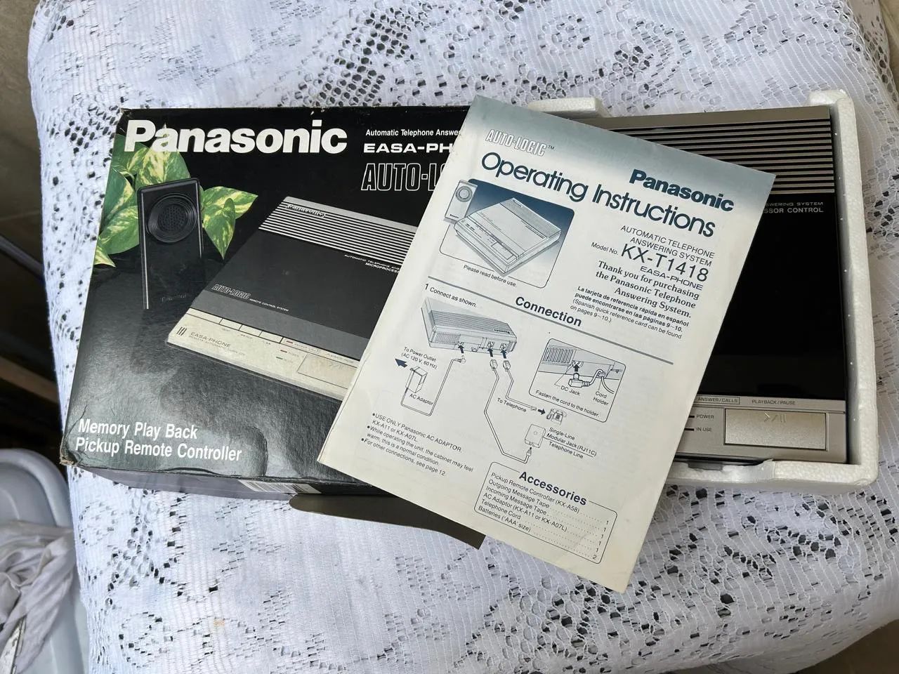 Secretária Eletrônica Panasonic EASA-PHONE - Foto 2