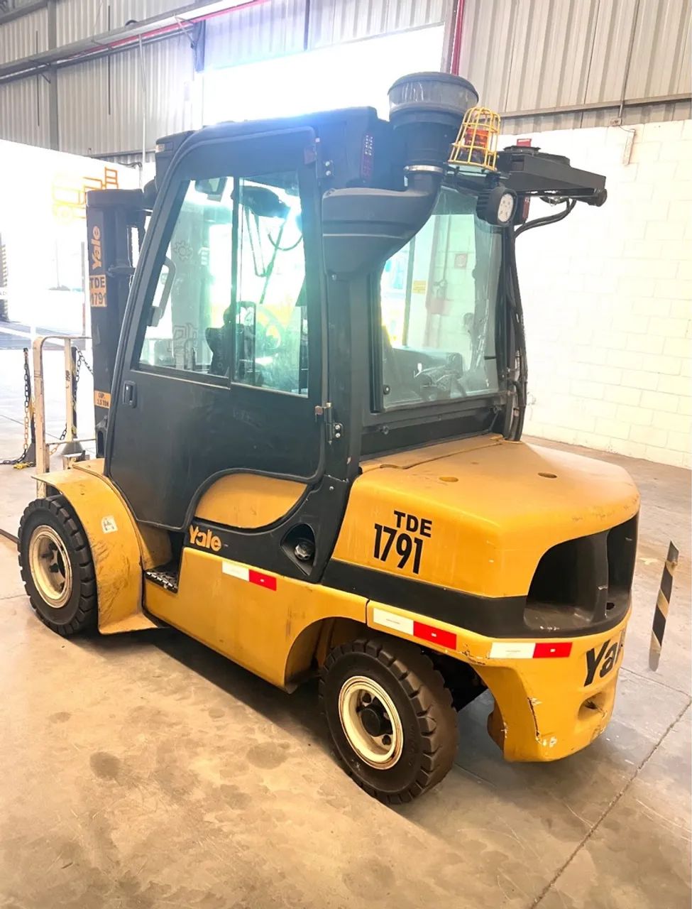 Empilhadeira Yale GP070VX ano 2014, à Diesel, com ar condicionado, em SP - Foto 4