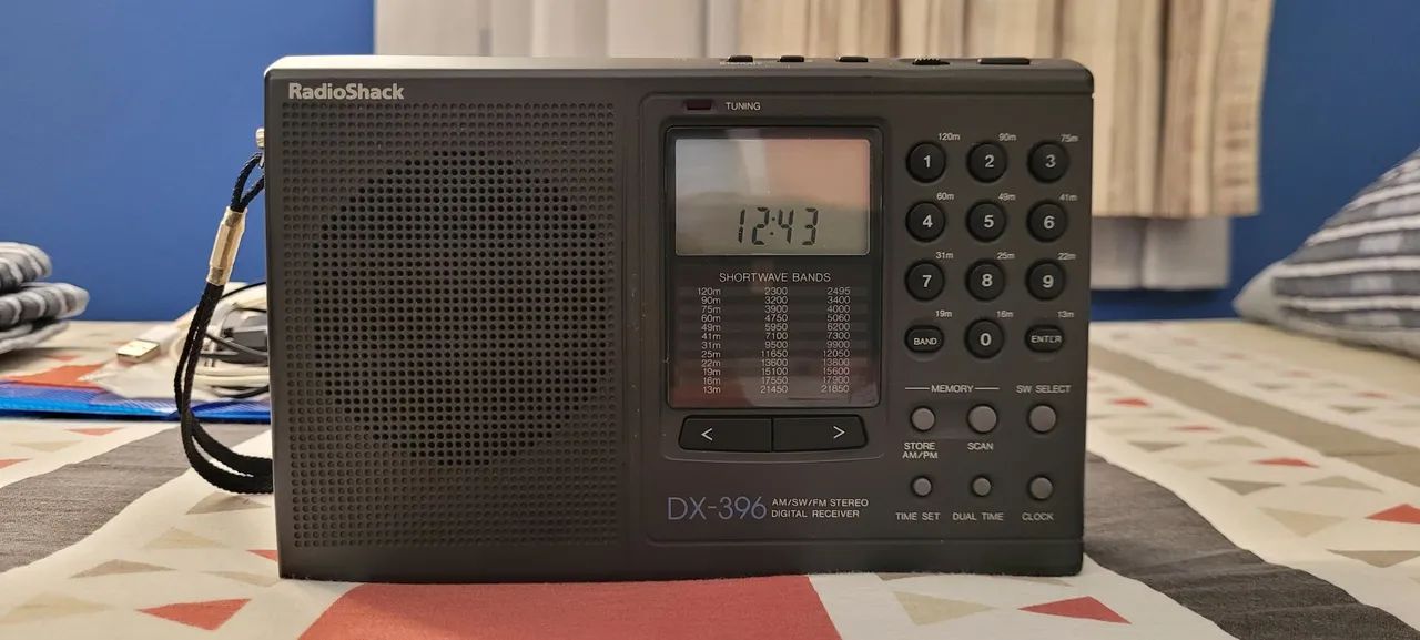 Rádio Shack DX-396/Ñ Xhdata, Tecsun, Sony, Degen, Grundig, Sangean, Motobrás, Motorádio