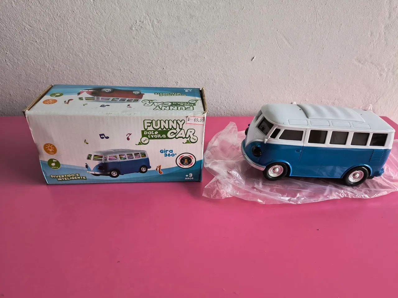 Miniatura Kombi bate -volta  Divertida e Inteligente - Foto 3
