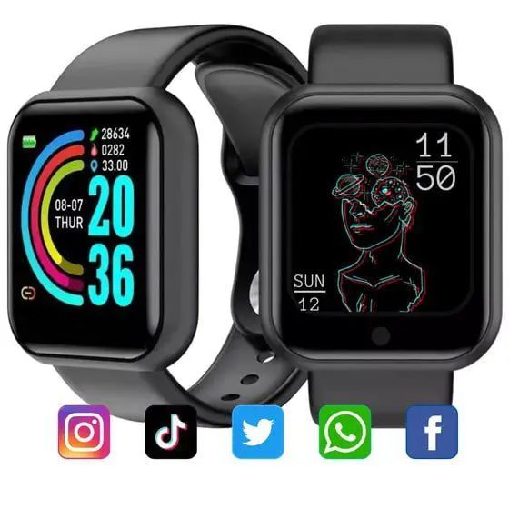 Smartwatch D20 masculino/feminino 