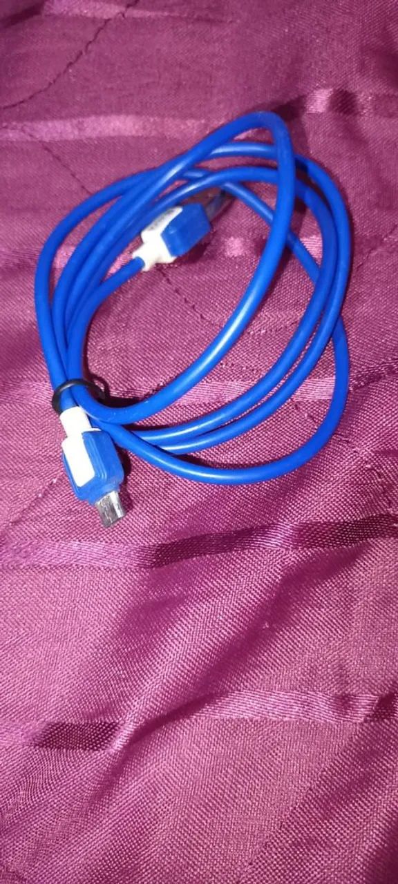 Cabo USB para Celular tipo fino. Não é o tipo C - Foto 2