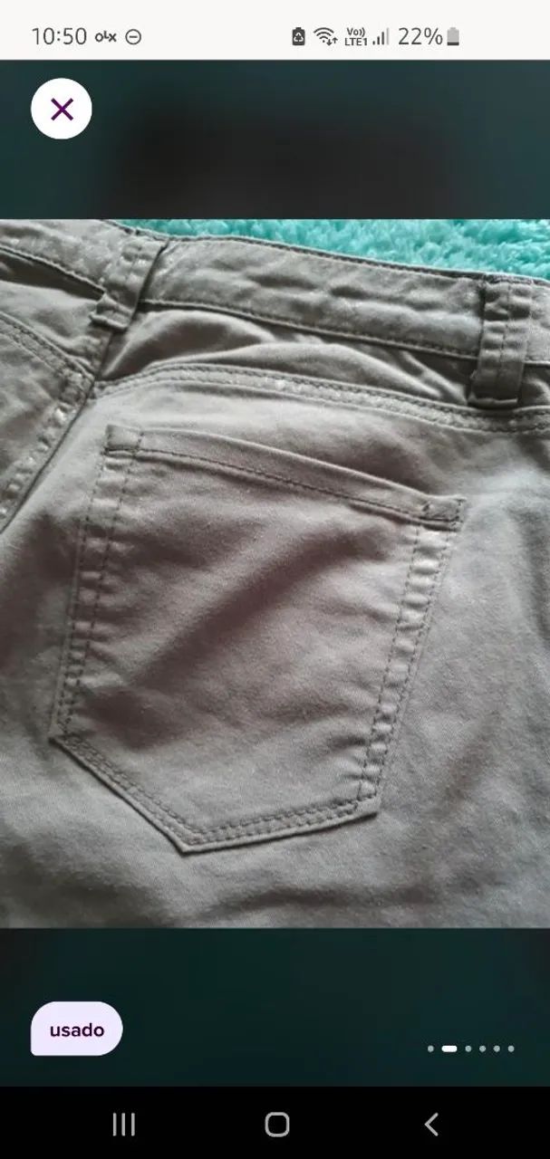 Calça cinza animal print  - Foto 2