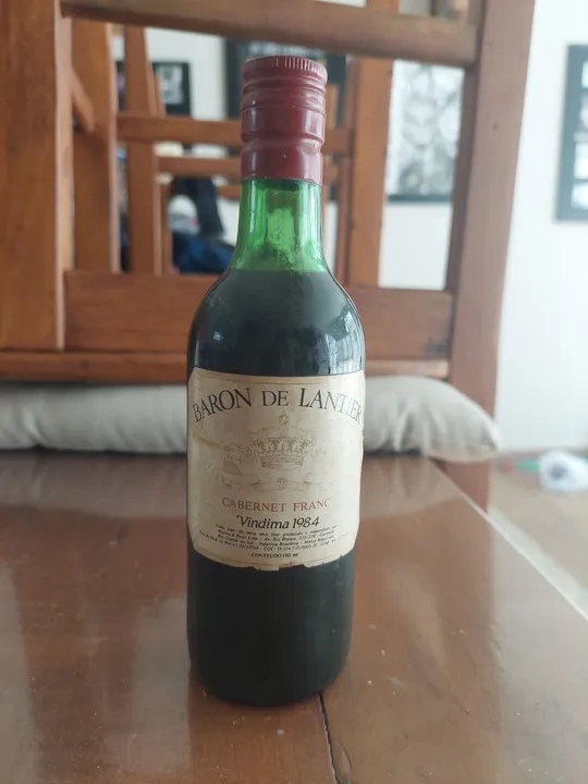 Vinho Baron de Lanthier Cabernet Franc 1984