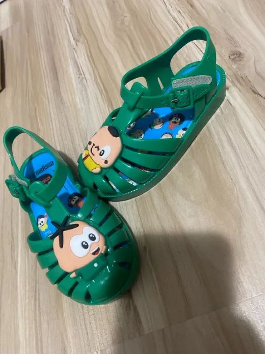 Sandália Melissa Verde - Tamanho 23/24 - Foto 2