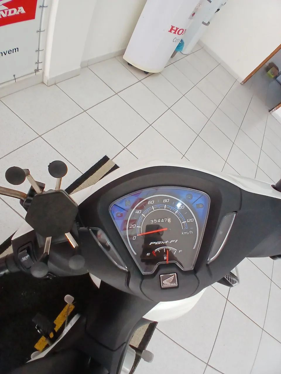 Biz110i 2022 único dono com rodas liga leve scud - Foto 5