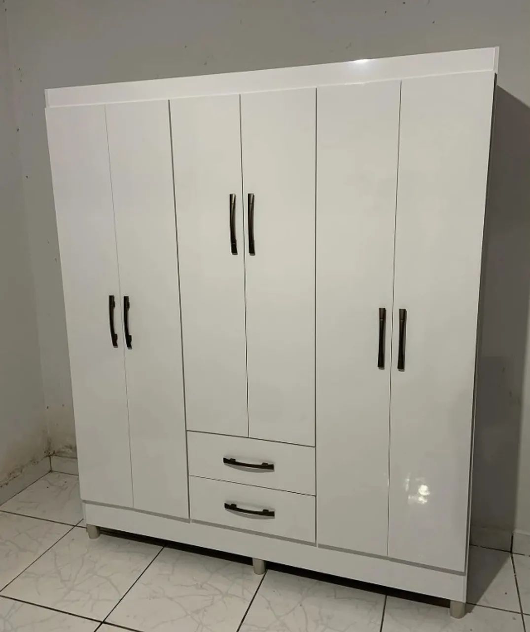 Guarda Roupa Solteiro Branco